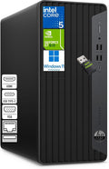 HP Prodesk Desktop Computers PC for Home & Office Business, Intel i5-10400F (16GB DDR4, 1TB PCIe SSD), Compact & Silent Design, Triple-Display Support, WiFi Adapter, Keyboard & Mouse, Windows 11 Pro by Unknown