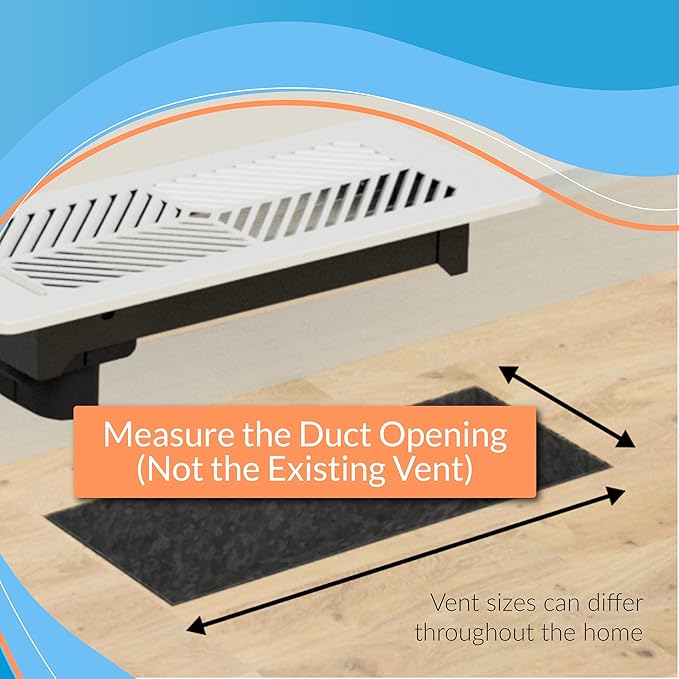 Flair Smart Register Supply Vent 8x8, AC Vent Cover - Image 4