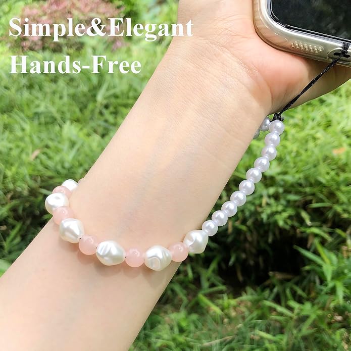 Phone Charm Strap Cute Phone Lanyard Wrist Strap Bracelet Accessories - Image 2