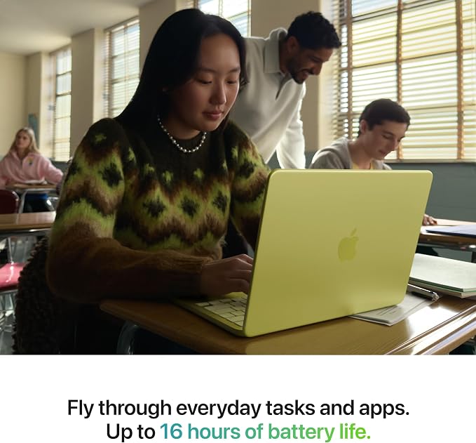 Apple 2026 MacBook Neo 13-inch Laptop with A18 Pro chip: Built for AI and Apple Intelligence, Liquid Retina Display, 8GB Unified Memory, 256GB SSD Storage, 1080p FaceTime HD Camera; Indigo - Image 4