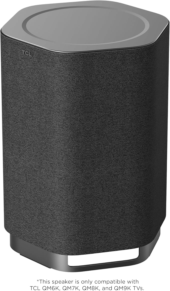 TCL Z100 Wireless Immersive 3D Home Theater Subwoofer QM6K, QM7K, QM8K, QM9K & X11L | Dolby Atmos Deep-Bass, Room-Filling Sound | Flexible Placement & Modern Design | Latest Model - Image 12