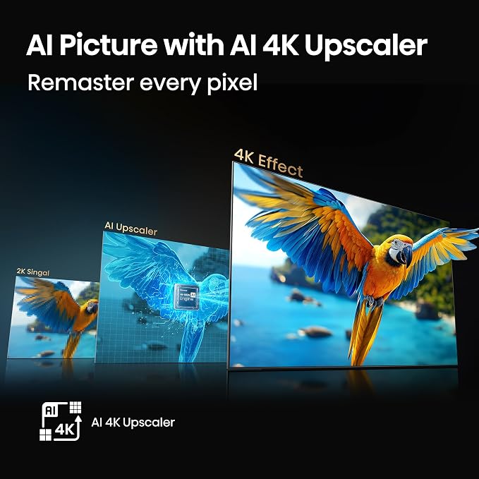 Hisense 85" E6 Cinema Series Hi-QLED 4K UHD Smart Fire TV (85E6QF) - AI Light Sensor, Dolby Vision · Atmos, Voice Remote with Alexa, Motion Rate 120, HDR 10+ Adaptive, Game Mode Plus - Image 10