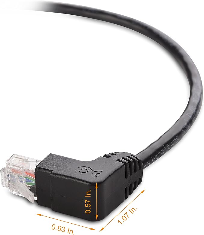 Cable Matters 10Gbps Combo-Pack 90 Degree Cat 6 Ethernet Cable - 5ft - Image 7