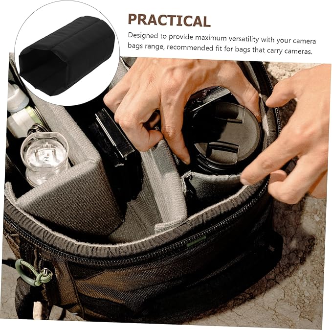 Homoyoyo 6 Pcs Camera Bag Divider Camera Bag Insert Partition Divider Separator - Image 3