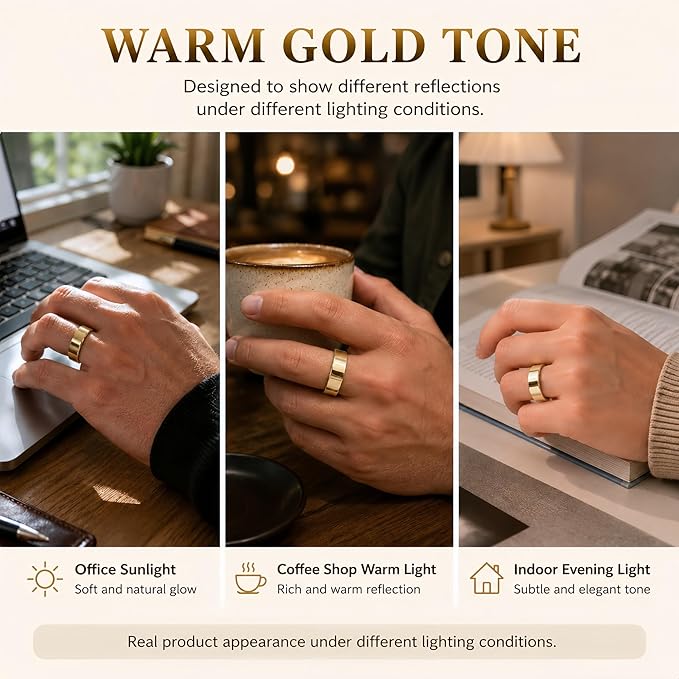 Smart Ring for Women Men, Sleep Tracking Wearable, Fitness Tracker Ring - Image 5