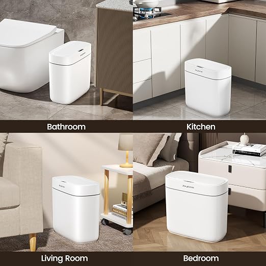 MOPALL Automatic Motion Sensor Bathroom Trash Can - Image 6