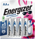 Energizer Ultimate Lithium AA Batteries, 1.5V Lithium Double A Batteries by Energizer