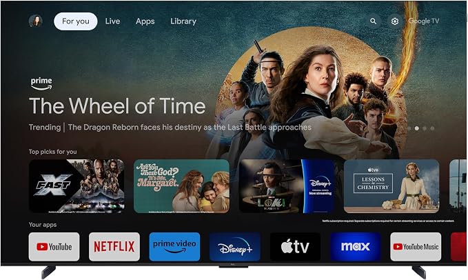 TCL 98-Inch Q65 QLED 4K UHD Smart TV with Google TV (98Q651G, 2024 Model) Dolby Vision, Dolby Atmos, HDR Pro+, Game Accelerator Enhanced Gaming, Voice Remote, Works with Alexa, Streaming Television - Image 17