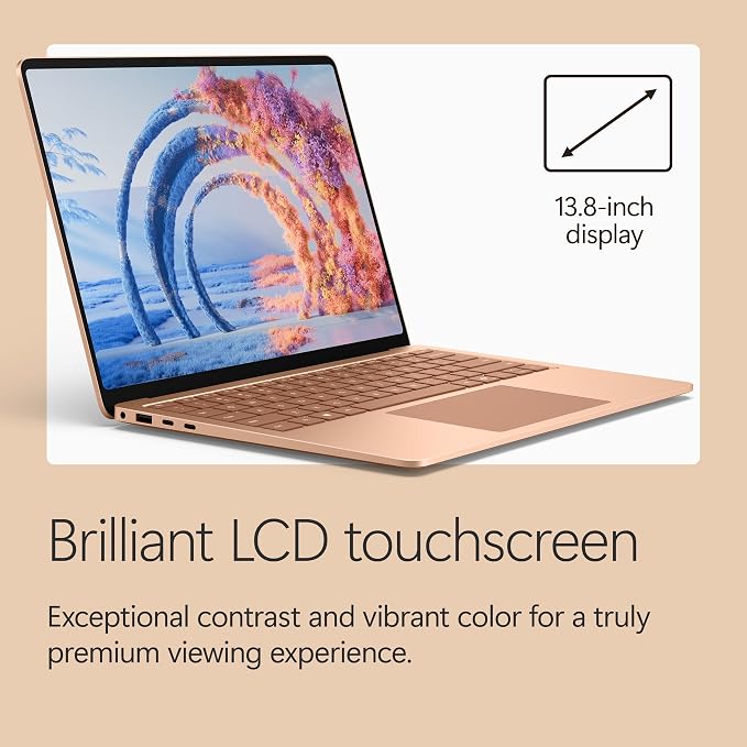 Microsoft Surface Laptop (2026), 13.8-inch Premium Performance Laptop, Snapdragon X2 Elite Processor, Touchscreen Display, 16GB RAM, 512GB SSD Storage, Windows 11 Copilot+ PC Built for AI, Dune - Image 2