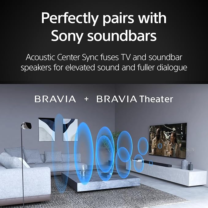 Sony 65 Inch BRAVIA 8 OLED 4K HDR Smart Google TV (K-65XR80) | XR Processor with AI Technology, Dolby Vision/Atmos, Exclusive Features for PlayStation®5, 4K movie credits included - Image 12
