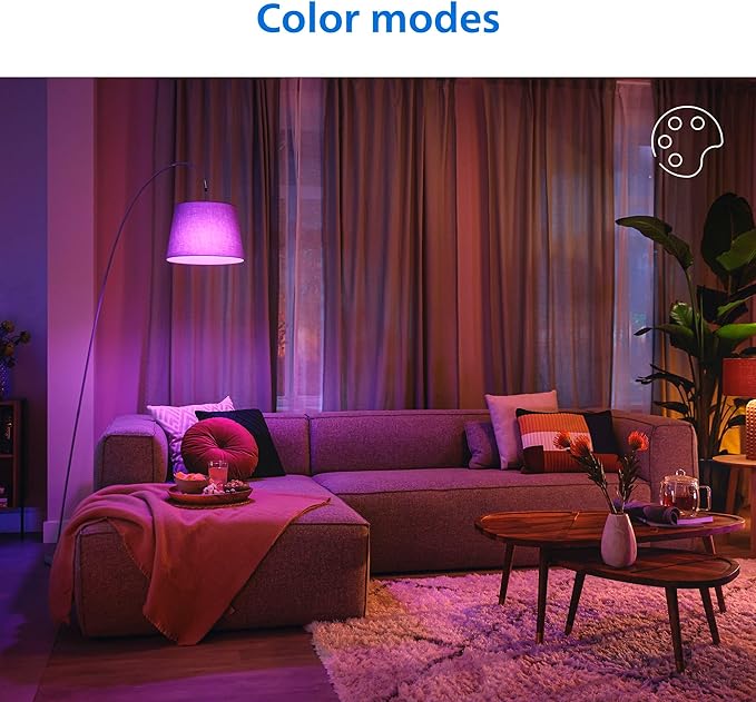 Philips Smart Lighting Connected Light Bulbs, Color A19 60W 800LM E26 Indoor - Image 6