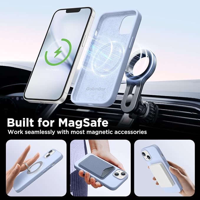 GolbinBox Magnetic for iPhone 13 Case & iPhone 14 Case, Compatible - Image 4