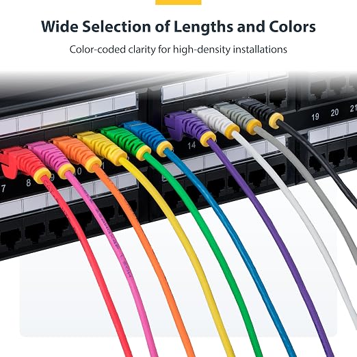 StarTech.com 5ft Purple Slim CAT6 Ethernet Cable, Snagless RJ45, 28AWG Pure - Image 6