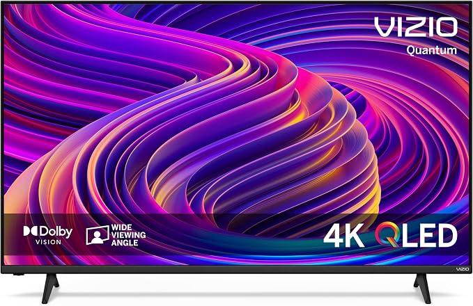 VIZIO M55Q6L4 55 in.; Class Quantum 4K QLED HDR Smart TV by Amazon+Renewed