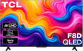 TCL 50-Inch F8D Series 4K QLED (50F8D, 2026 Model) with Dolby Vision HDR & Dolby Atmos Smart TV with Fire TV, Alexa+, 120Hz Refresh Rate, High Brightness LED Backlight by TCL