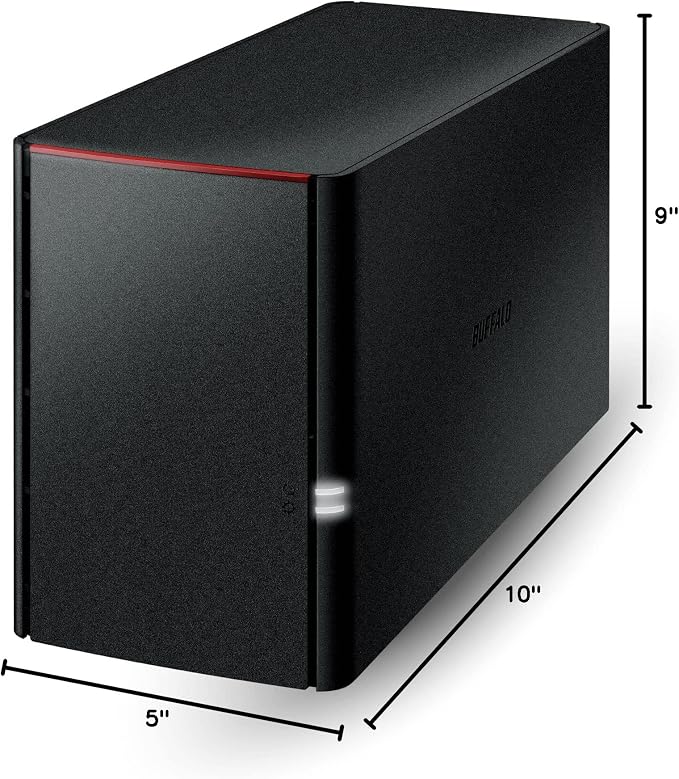 BUFFALO LinkStation SoHo 220 2-Bay Personal Cloud Office NAS 12TB - Image 8