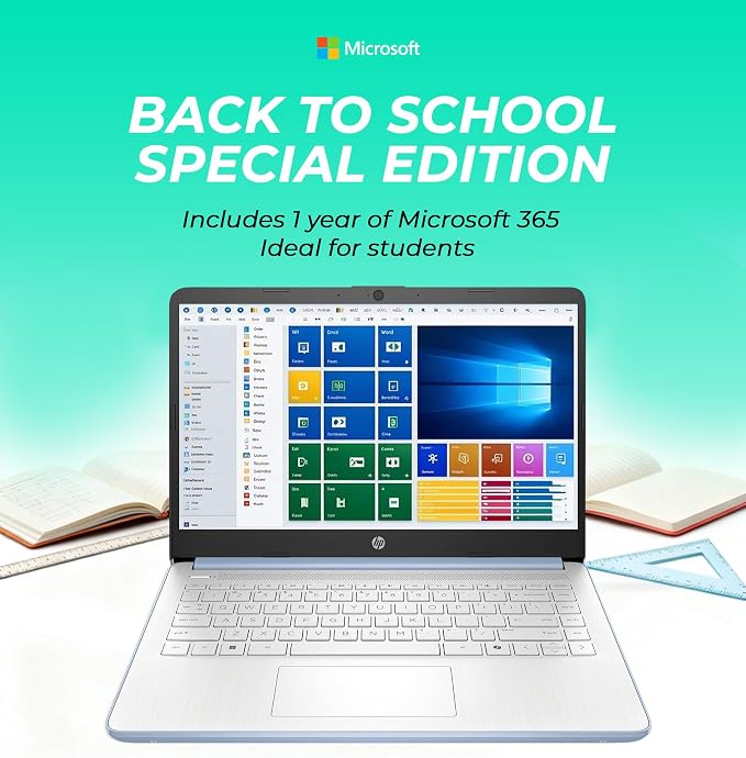 HP Everyday Laptop • 2026 Edition • Latest AMD Processor • 256GB SSD + 1TB Cloud Storage • Microsoft 365 • Thin & Portable • Fast Charge and Long Battery Life • Win 11 - Image 2