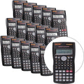 24 Pack Scientific Calculators, 2 Line Engineering Large Display Scientific by CutChaosKeepCreating