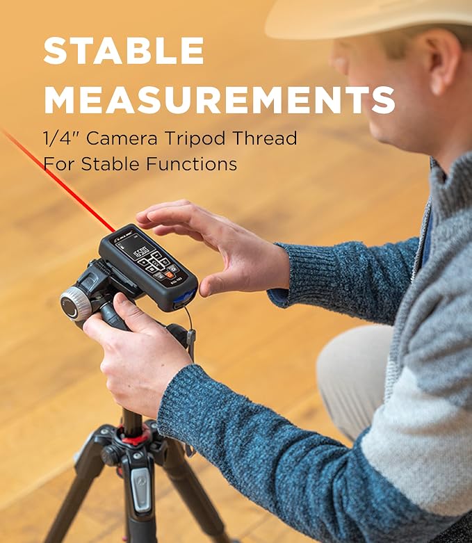 165 FT Range EAGLINE EGL165 Laser Distance Measure - Image 6