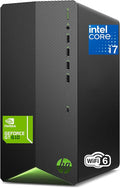 HP 2026 Desktop Tower Computer for Home Office Student, Intel i7-11700F 8-Core, 16GB DDR4 RAM, 256GB PCIe SSD, WiFi 6, Keyboard & Mouse, Windows 11 Home-Ready for Work, Business Family Use, Jet Black by Unknown