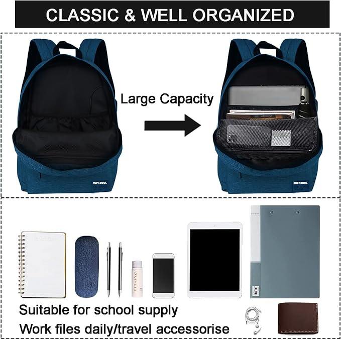 SUPACOOL Casual Laptop Backpack - Image 6