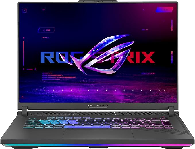 ASUS ROG Strix G16 Gaming Laptop, 165Hz Display, NVIDIA® GeForce RTX™ 4060, Intel Core i7-13650HX, 16GB DDR5, 1TB PCIe Gen4 SSD, Wi-Fi 6E, Windows 11, G614JV-AS74 by Unknown