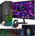 Dell OptiPlex Desktop RGB Computer PC, Intel Core i7 Processor, 16GB RAM, 512GB SSD, 24 Inch HDMI Monitor, RGB Keyboard Mouse and Headset, WiFi, Windows 11 Pro (Renewed) | Desktop Computer PC,ARGB, i7 up to 3.6GHz, WiFi, Windows 11 Pro, Home or Office PC by Amazon+Renewed