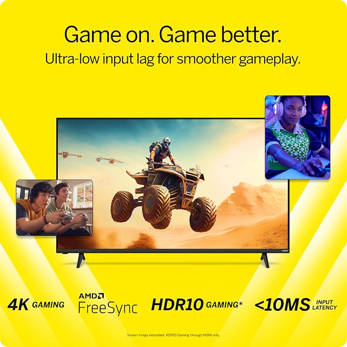 VIZIO 43-inch V-Series 4K LED HDR Smart TV w/Dolby Vision, WiFi 6E, Bluetooth Headphone Capable, AMD FreeSync & Alexa Compatibility, V435M-K04, 2023 Model - Image 10