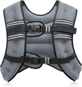 ZELUS Weighted Vest, 6lb/8lb/12lb/16lb/20lb/25lb/30lb Weight Vest by ZELUS