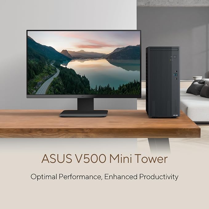ASUS V500 Mini Tower Desktop - Intel Core i7-16GB DDR5-512GB SSD – Windows 11 Home - Image 2