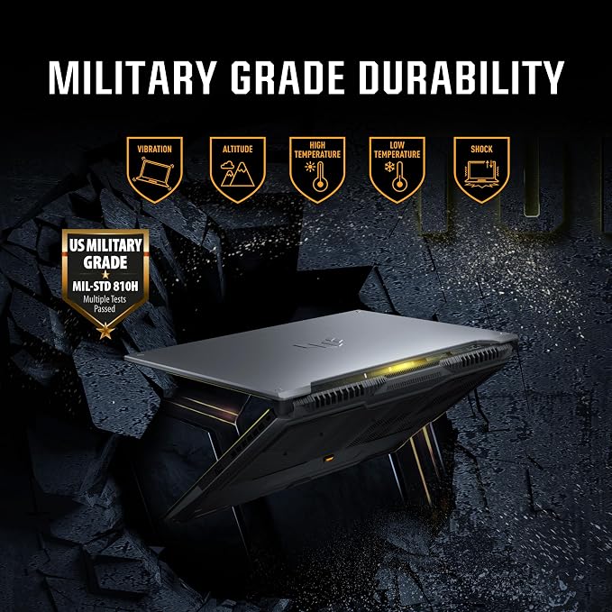 ASUS TUF Gaming F16 (2024) Gaming Laptop, 16” FHD+ 144Hz IPS-Level 16:10 Display, Intel® Core™ 5 210H Processor, NVIDIA® GeForce RTX™ 4050, 8GB DDR5, 512GB PCIe Gen4 SSD, Wi-Fi 6, Windows 11 Home - Image 4