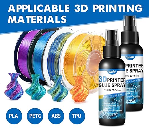 3D Printer Adhesive Glue - 7oz/200g Strong 3D Printer Glue Reduces Warping of - Image 5