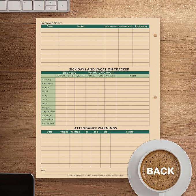 2026 Attendance Calendar - Image 3