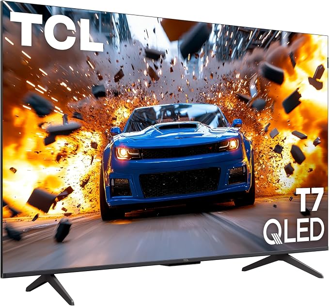 TCL 55" T7 4K QLED Google TV with 144Hz Gaming (55T7) | Smooth Motion for Sports & Gaming - Image 13