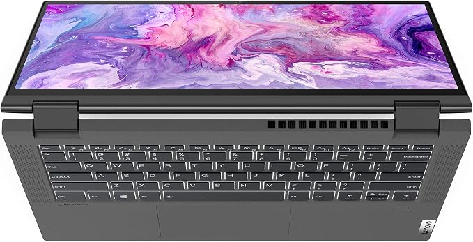 Lenovo Flex 5i - 14.0" FHD Touch Display - Intel Core i7-1165G7 - 12GB DDR4 RAM - 512GB M.2 NVMe SSD - Intel Iris Xe Graphics - Windows 11 Home - Graphite Grey - Image 7