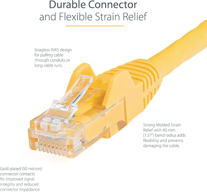 StarTech 30ft CAT6 Ethernet Cable - Image 3