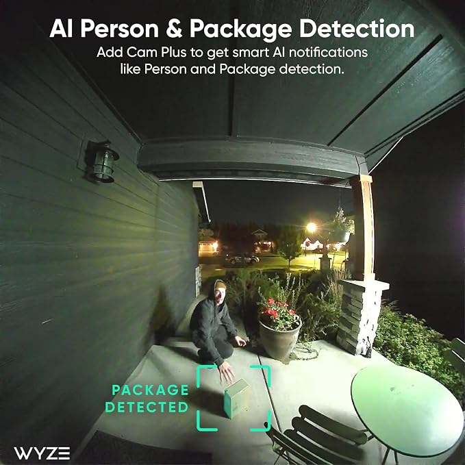 Wyze Battery Video Doorbell Wireless Camera, 1536x1536 HD+ - Image 5