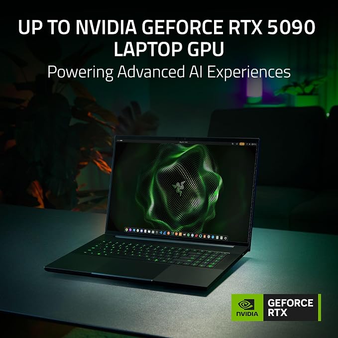 Razer Blade 18 (2026) Gaming Laptop, RTX 5090, 32GB DDR5, 2TB, Black | Intel Ultra 9 290HX, 18" UHD+ 240Hz / FHD+ 440Hz Dual Mode Display, Wi-Fi 7, TB5, Upgradeable Memory, Windows 11 - Image 2