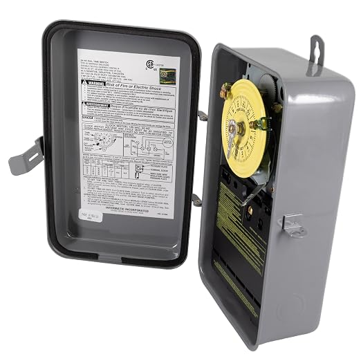 Intermatic T104R 24 Hour Mechanical Timer Switch - Image 6