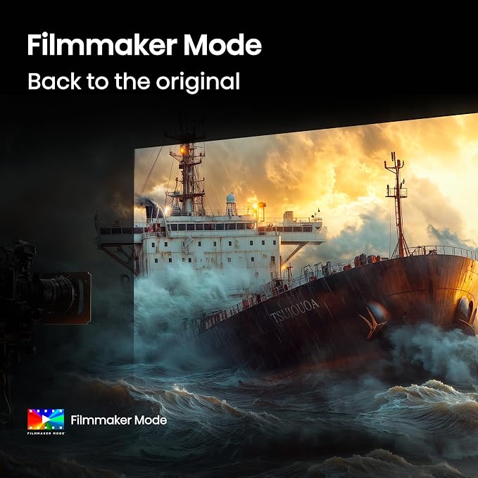 Hisense 85" E6 Cinema Series Hi-QLED 4K UHD Smart Fire TV (85E6QF) - AI Light Sensor, Dolby Vision · Atmos, Voice Remote with Alexa, Motion Rate 120, HDR 10+ Adaptive, Game Mode Plus - Image 8