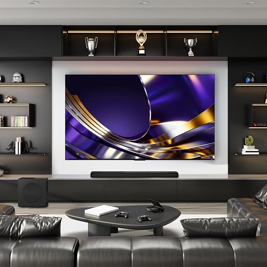 Hisense 55" U7 Mini-LED ULED 4K UHD Best Premium Gaming HDR Smart Fire TV (55U7SF, 2026 New) - Hi-QLED, Native 165Hz, VRR 330, Dolby Vision IQ · Atmos, IMAX Enhanced, Anti-Reflection, 2.1.2 Ch, Alexa+ - Image 24