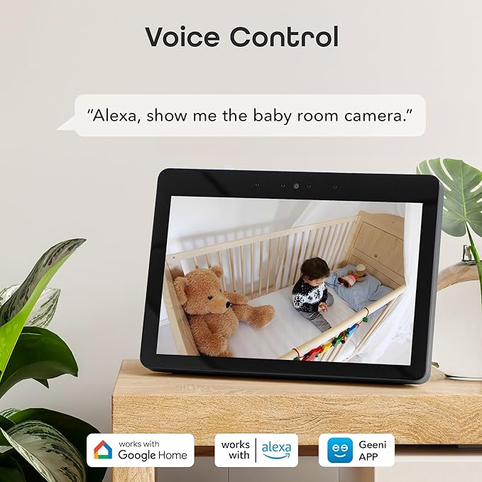 Geeni Look 1080p Indoor Security Camera – 2-Pack Full HD WiFi Indoor Camera - Image 4