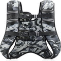 ZELUS Weighted Vest, 6lb/8lb/12lb/16lb/20lb/25lb/30lb Weight Vest by ZELUS