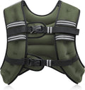 ZELUS Weighted Vest, 6lb/8lb/12lb/16lb/20lb/25lb/30lb Weight Vest by ZELUS