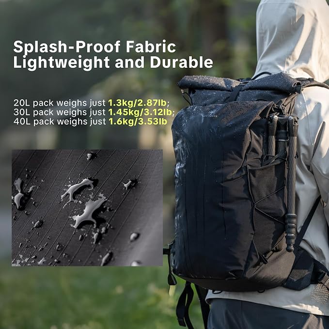 PGYTECH OnePro Ultralight Camera Backpack, Expandable Camera Bag 40L - Image 5