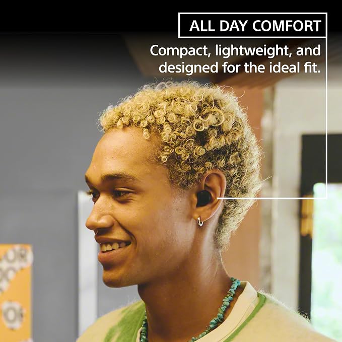 Sony WF-C510 Truly Wireless Bluetooth Earbud Headphones, White | Comfortable & Compact Fit, Up to 22 Hours of Battery, Multipoint Connection, Ambient Sound Mode. IPX4 Water Resistant - Image 2