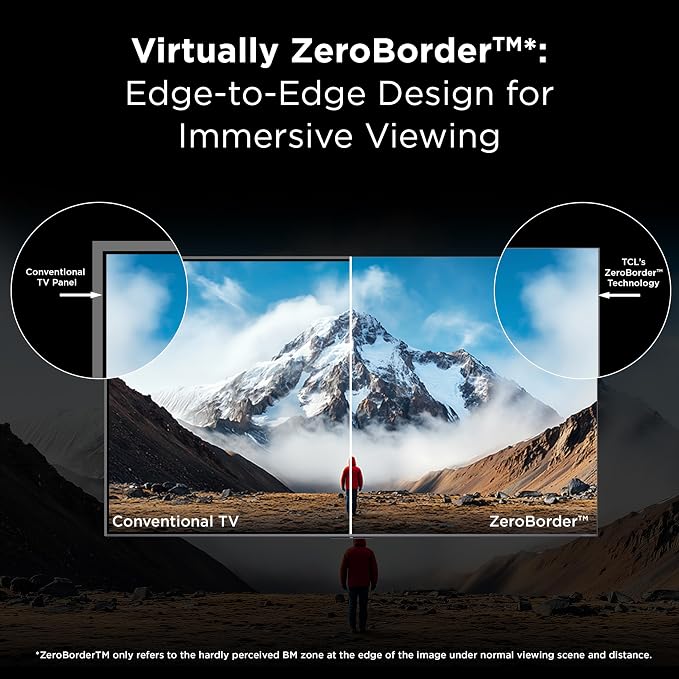 TCL 75 Inch Class QM9K Series | Mini LED QLED 4K | 75QM9K, Latest Model | 144HZ Peak Brightness & Contrast Dolby Vision | Up to LD6K Precise Dimming | AI Smart Google TV | Dolby Atmos Bang & Olufsen - Image 11