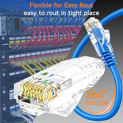 Cat6 Ethernet Patch Cable 14 ft, Cat6 - Image 3