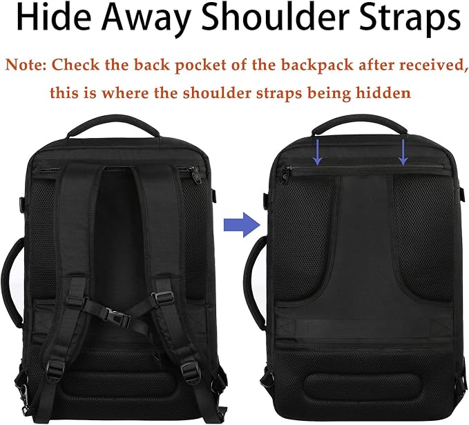 MATEIN Mens Travel Backpack, 27L Lightweight Carry on Backpack - Image 6