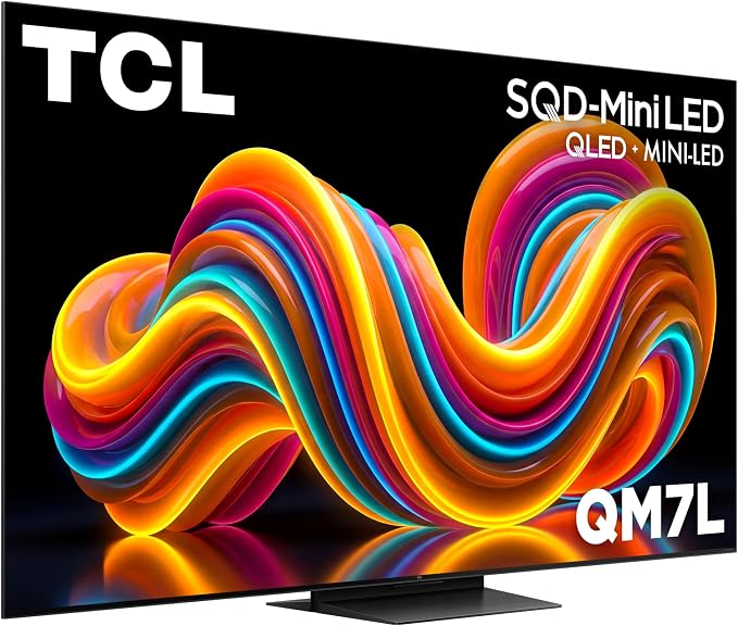 TCL 65 Inch Class QM7L Series | SQD-Mini-LED QLED Smart TV | 65QM7L, 2026 Model | 144Hz | Ultimate Color Ultra Brightness & Contrast | Google AI Bang & Olufsen | Voice Gaming Streaming Television - Image 14